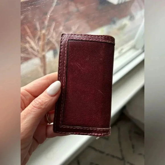 Vintage Genuine Leather Feggi Small Wallet - Picture 2 of 3
